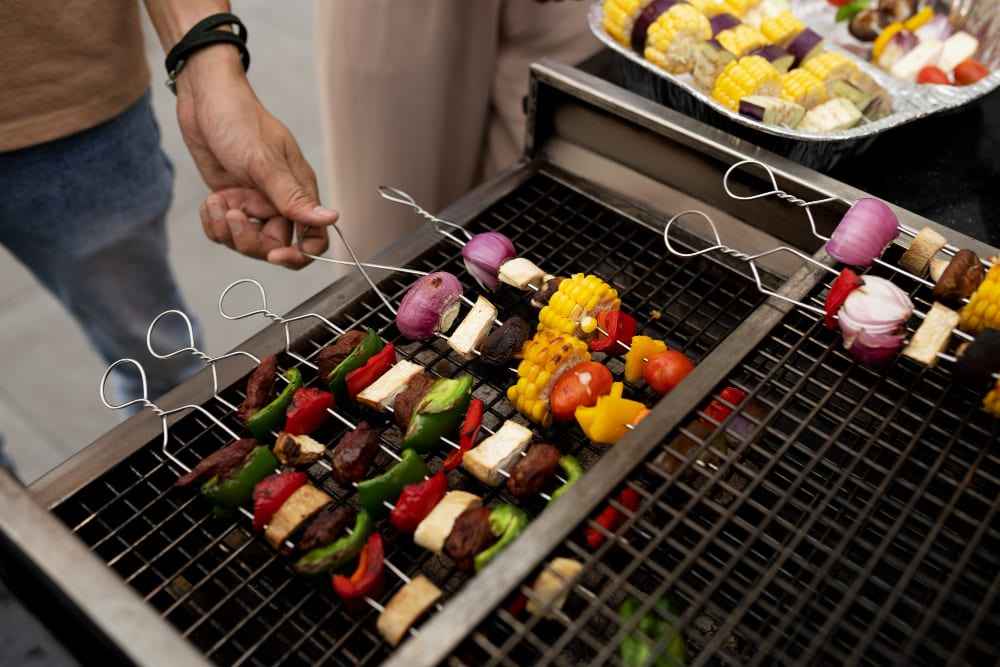 barbeque food station
