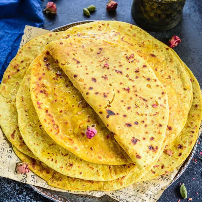 Puran poli served at wedding
