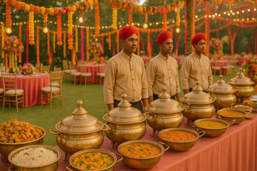 Image consist of attentive staff during the function