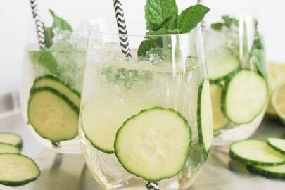 Cucumber Gin Fizz